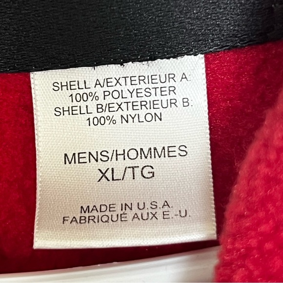 The North Face Men’s Denali Vintage Red Fleece Full Zipper Size XL - Picture 4 of 8